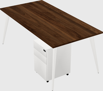 Modern rectangular office desk