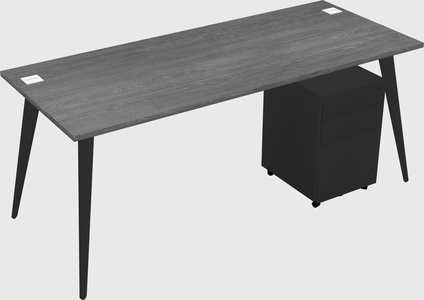 Bureau rectangulaire moderne