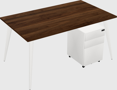 Bureau rectangulaire moderne