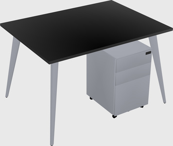 Modern rectangular office desk
