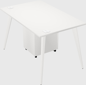 Modern rectangular office desk