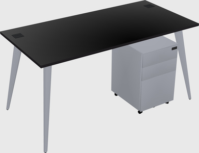 Bureau rectangulaire moderne