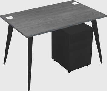 Bureau rectangulaire moderne