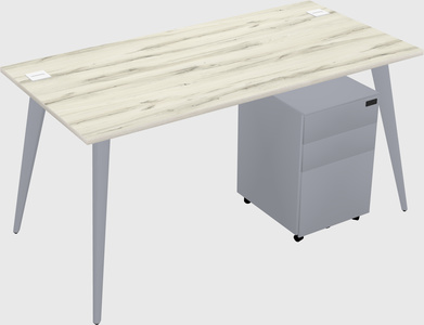 Modern rectangular office desk