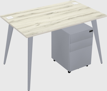 Bureau rectangulaire moderne