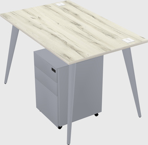 Bureau rectangulaire moderne
