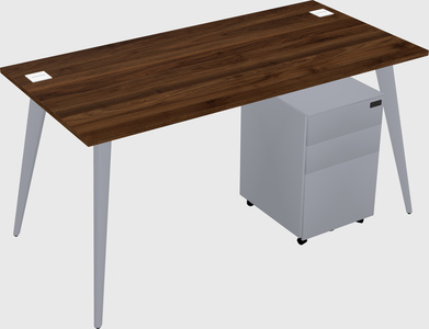 Bureau rectangulaire moderne