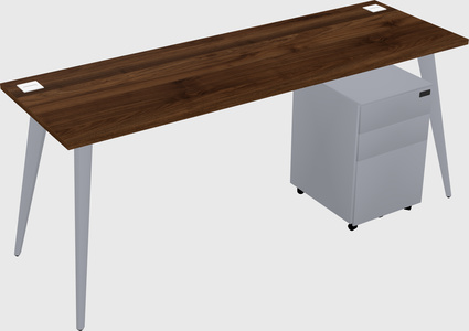 Bureau rectangulaire moderne