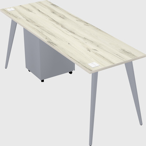 Bureau rectangulaire moderne