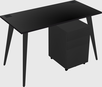 Modern rectangular office desk