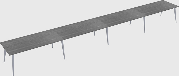 Modern rectangular office desk