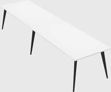 Modern rectangular office desk