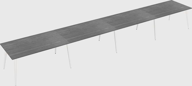 Modern rectangular office desk