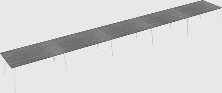 Bureau rectangulaire moderne