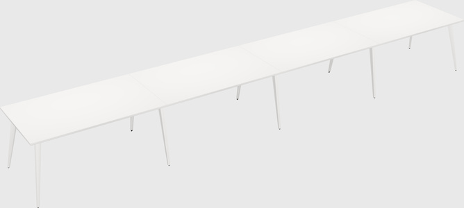 Modern rectangular office desk