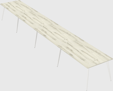 Bureau rectangulaire moderne