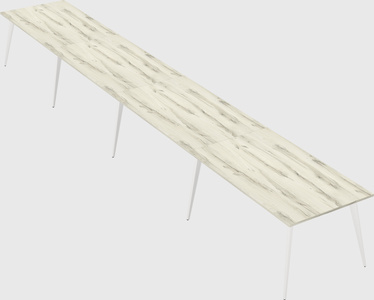 Bureau rectangulaire moderne
