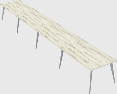 Bureau rectangulaire moderne