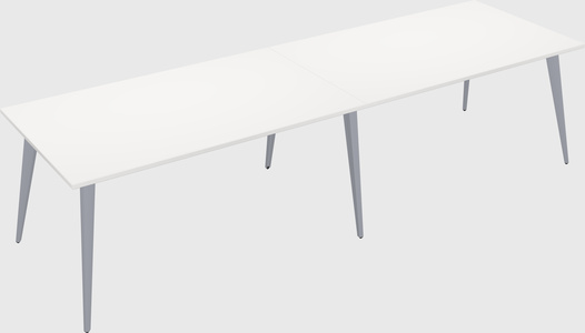 Bureau rectangulaire moderne