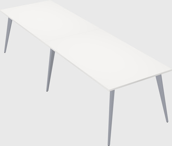 Bureau rectangulaire moderne