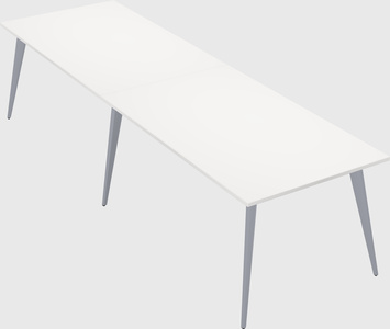 Bureau rectangulaire moderne