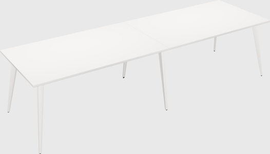 Modern rectangular office desk