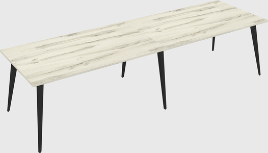 Modern rectangular office desk