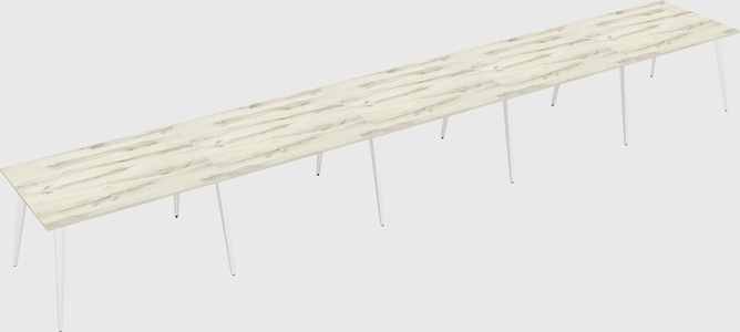 Modern rectangular office desk