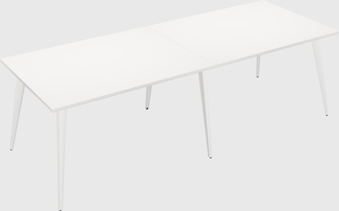 Modern rectangular office desk