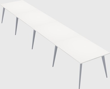 Bureau rectangulaire moderne