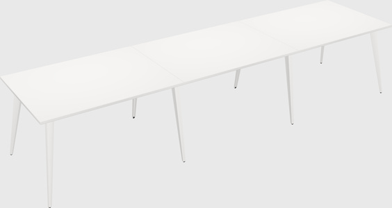 Modern rectangular office desk
