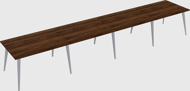 Modern rectangular office desk