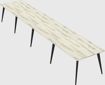 Bureau rectangulaire moderne