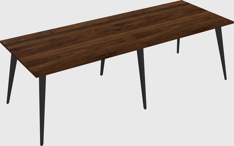 Modern rectangular office desk