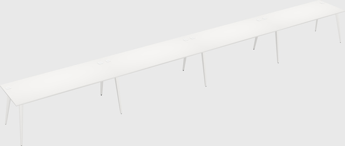Modern rectangular office desk