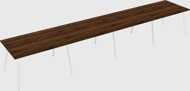 Modern rectangular office desk
