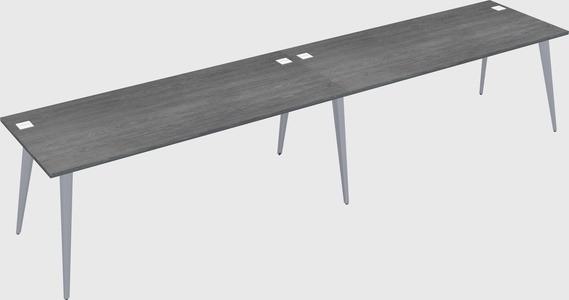 Modern rectangular office desk