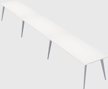 Modern rectangular office desk
