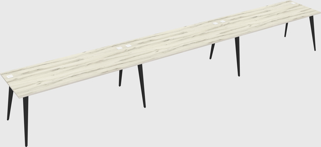 Modern rectangular office desk