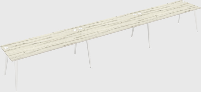Bureau rectangulaire moderne