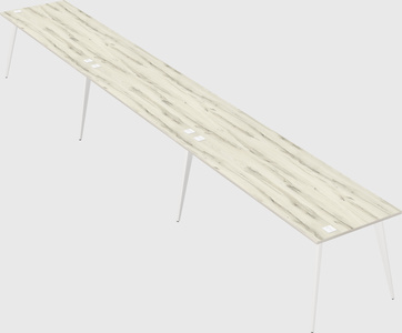 Bureau rectangulaire moderne