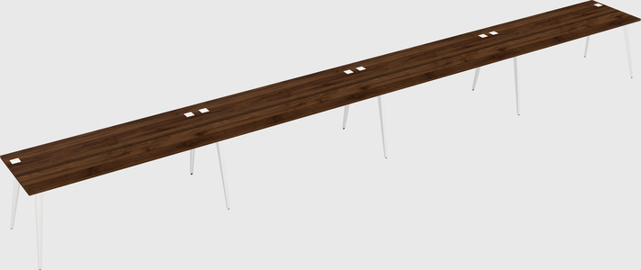 Bureau rectangulaire moderne