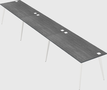 Bureau rectangulaire moderne