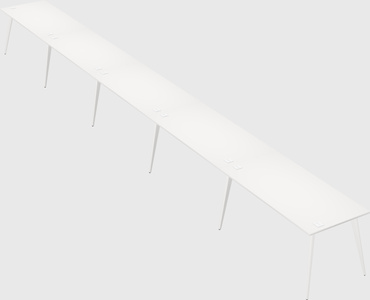 Bureau rectangulaire moderne