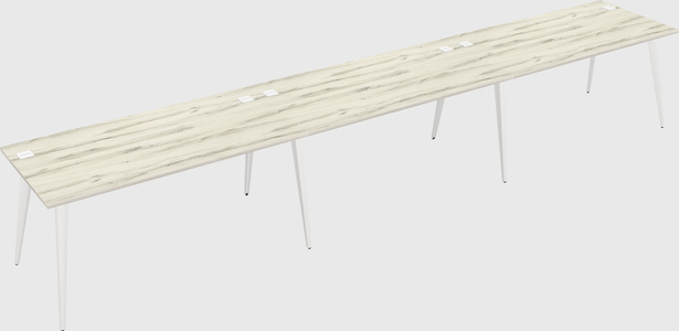 Modern rectangular office desk