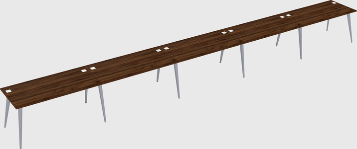 Modern rectangular office desk