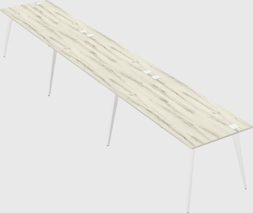 Modern rectangular office desk