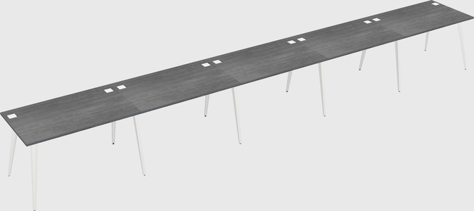 Bureau rectangulaire moderne