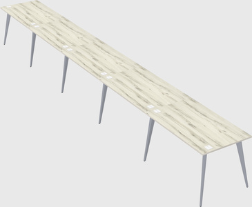 Modern rectangular office desk