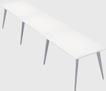 Bureau rectangulaire moderne